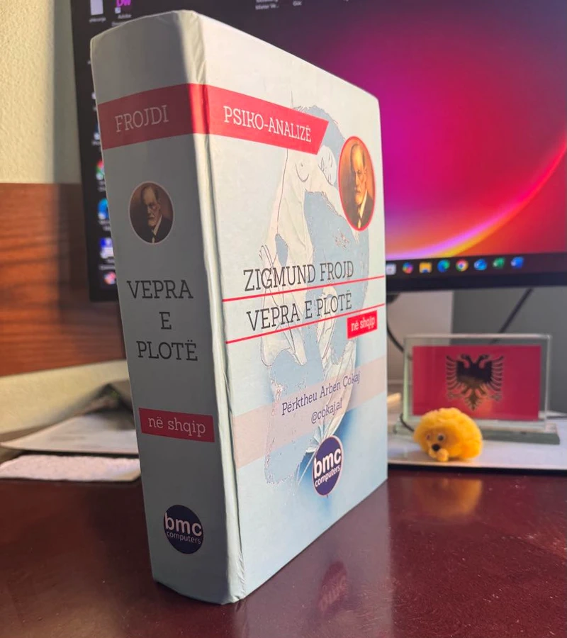 VEPRA E PLOTË e FROJDIT në SHQIP doli nga shtypi - ZANI i VERIUT